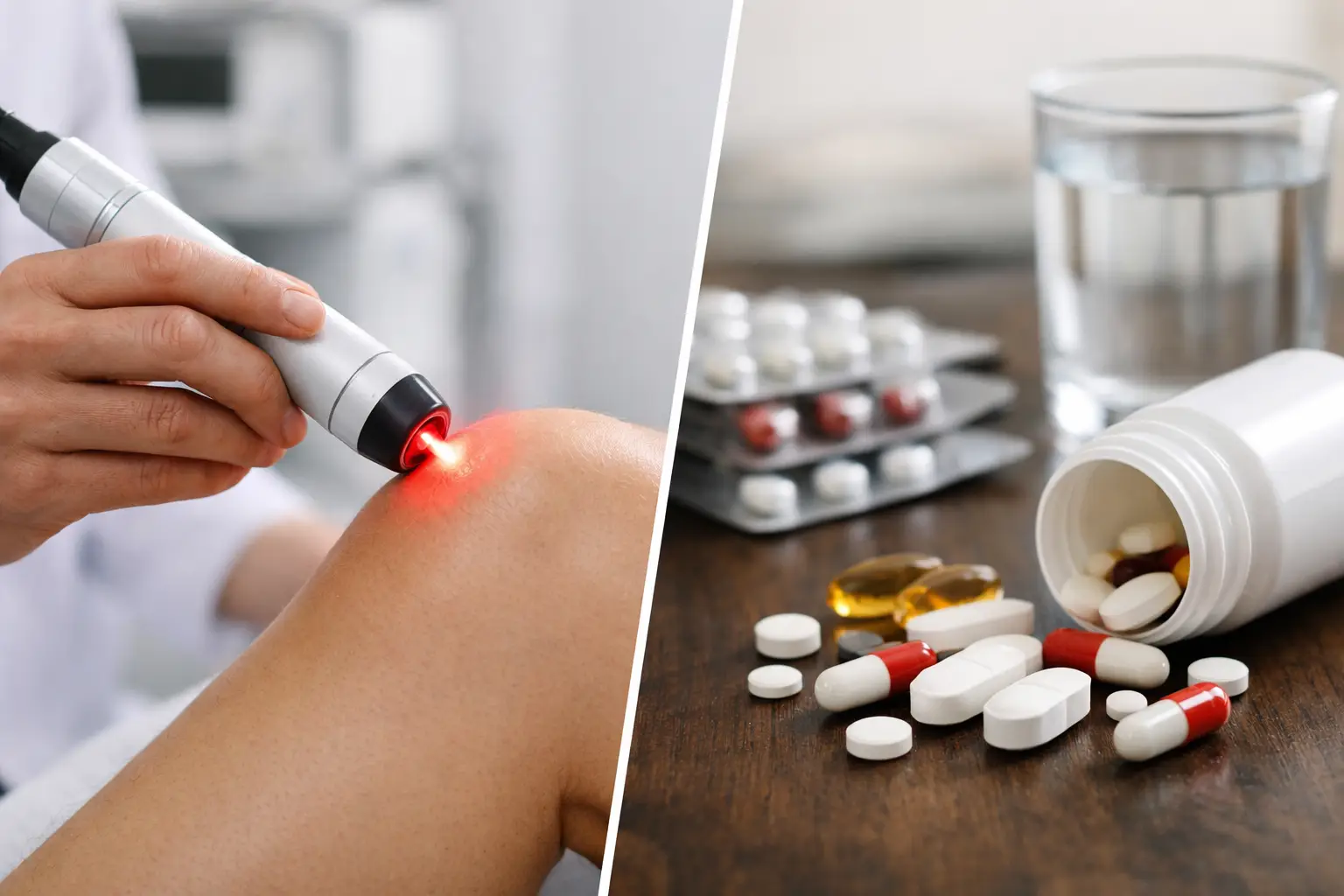 Laser Therapy vs Pain Medication